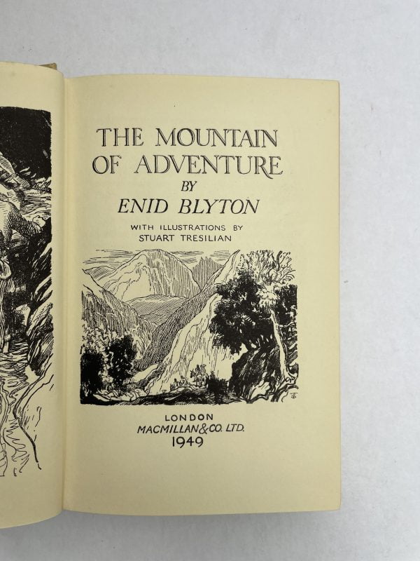 enid blyton the mountain of adventure first ed2