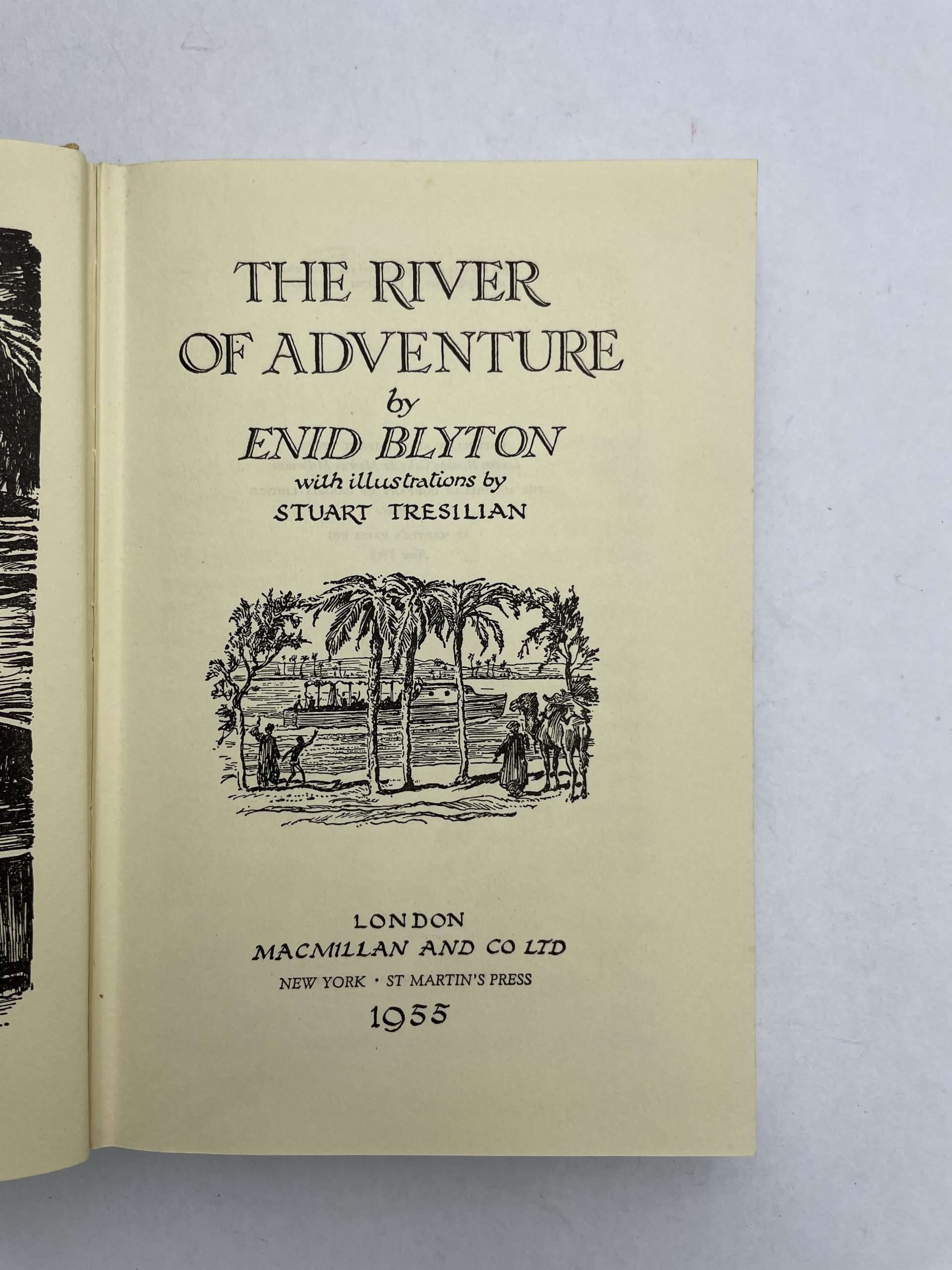 enid blyton the river of adventure first ed2