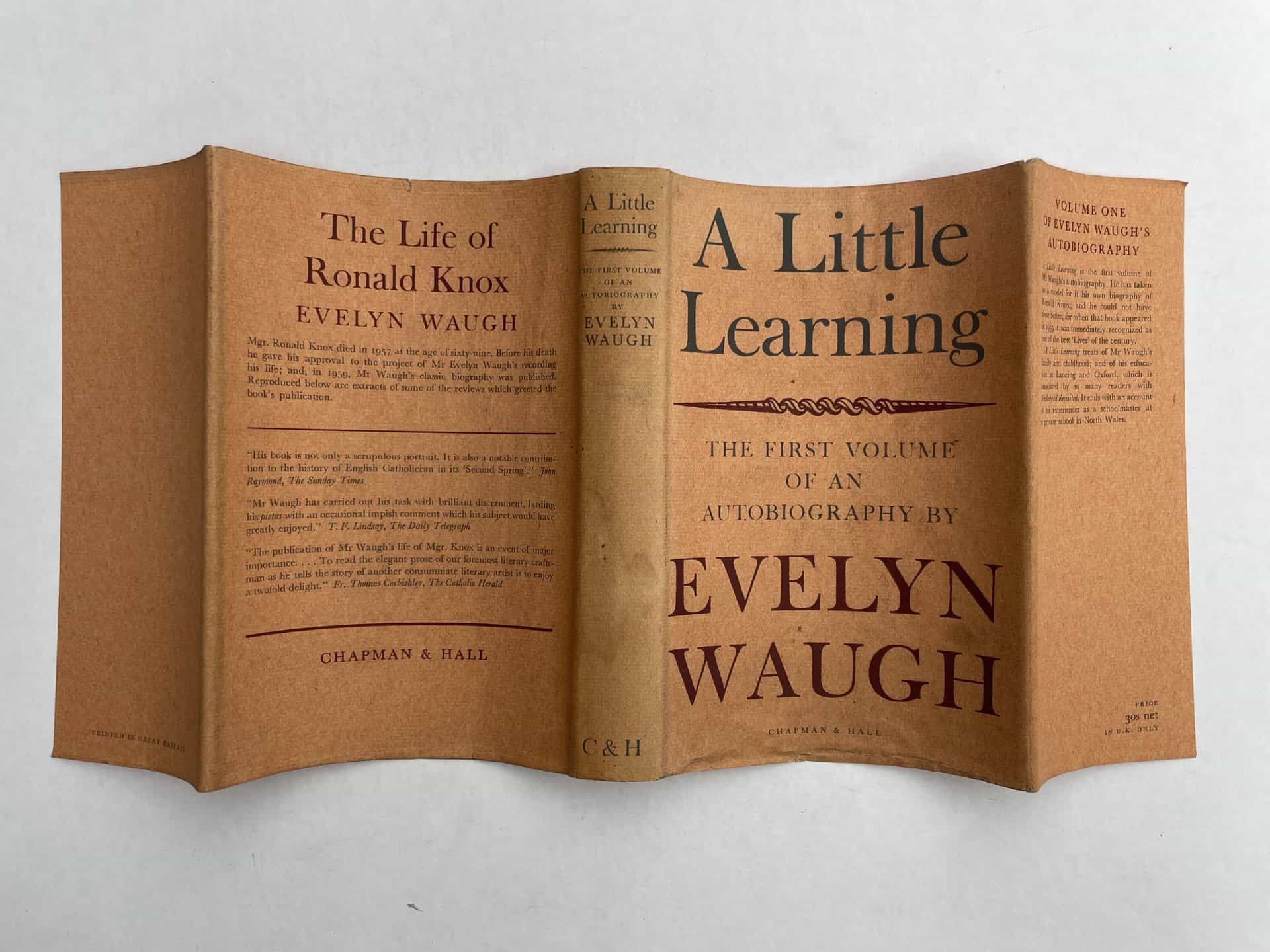evelyn waugh a little learning first 4