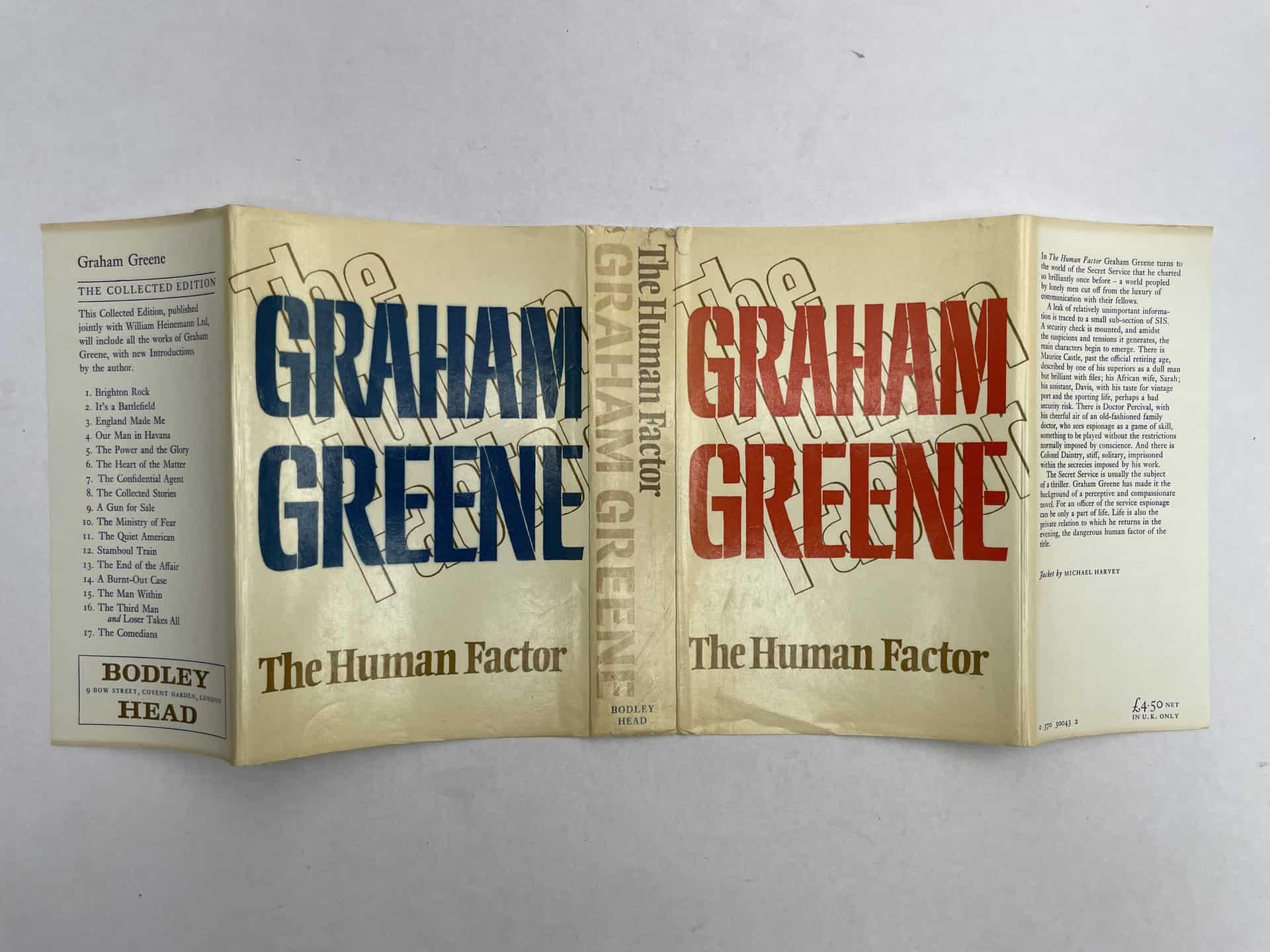 Graham Greene The Human Factor First4 Scaled