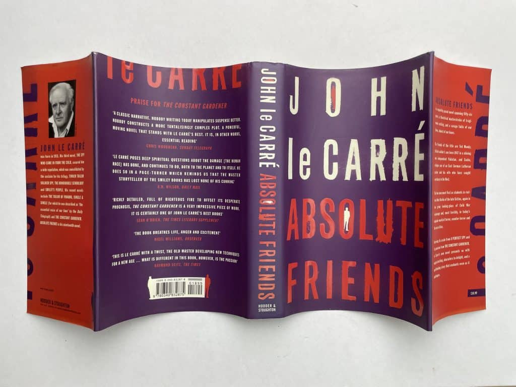 john le carre absolute friends first4