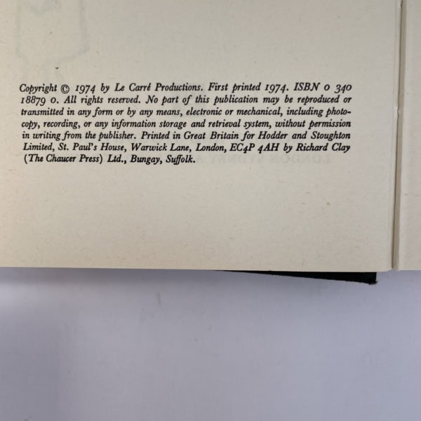 john le carre ttss first ed2