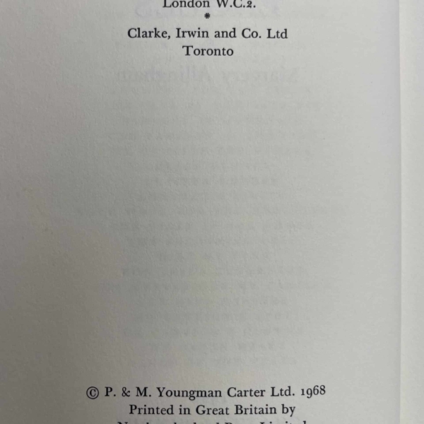 margery allingham cargo of eagles first ed2