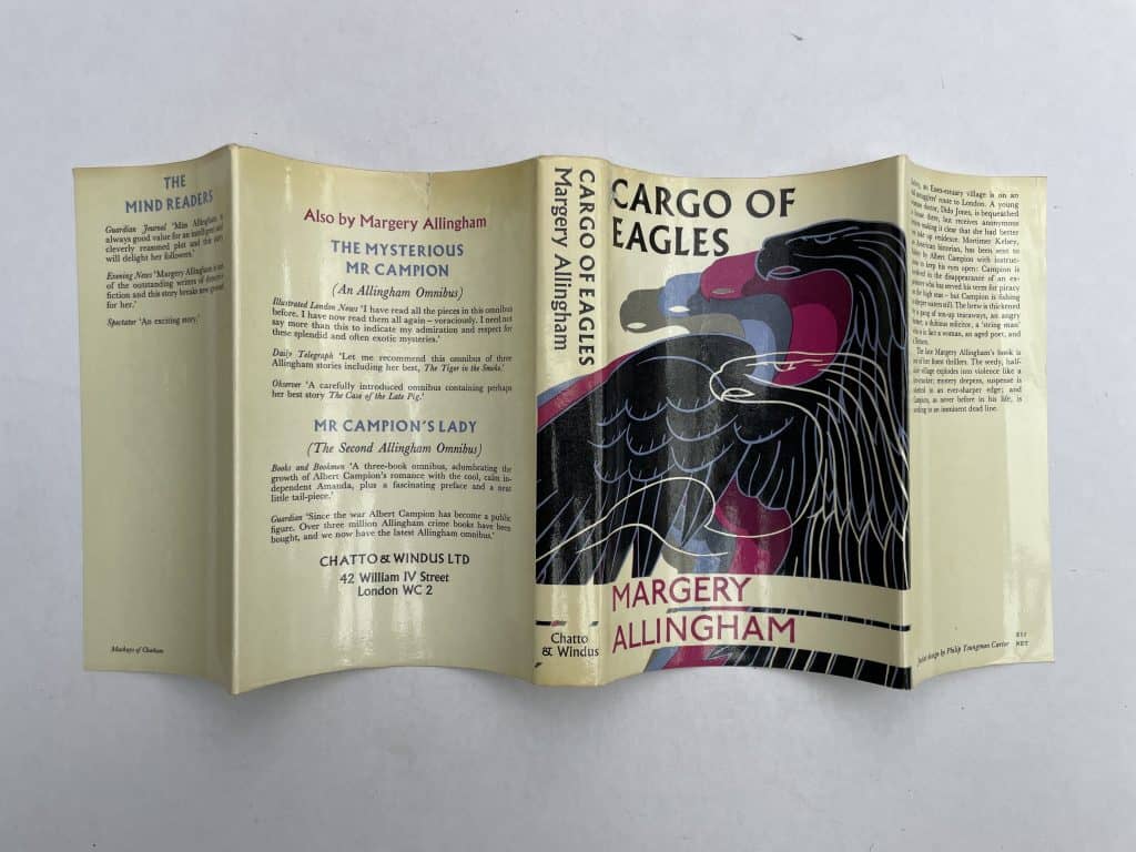 margery allingham cargo of eagles first ed4