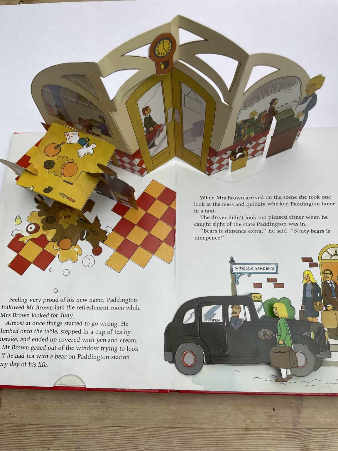 michael bond paddington pop up book first3