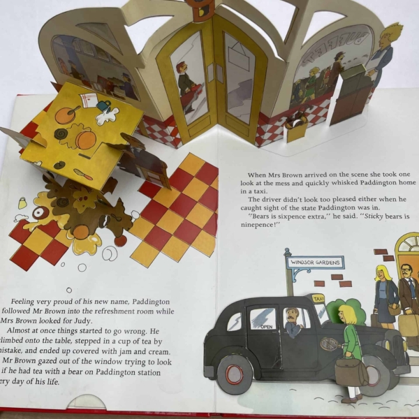 michael bond paddington pop up book first3