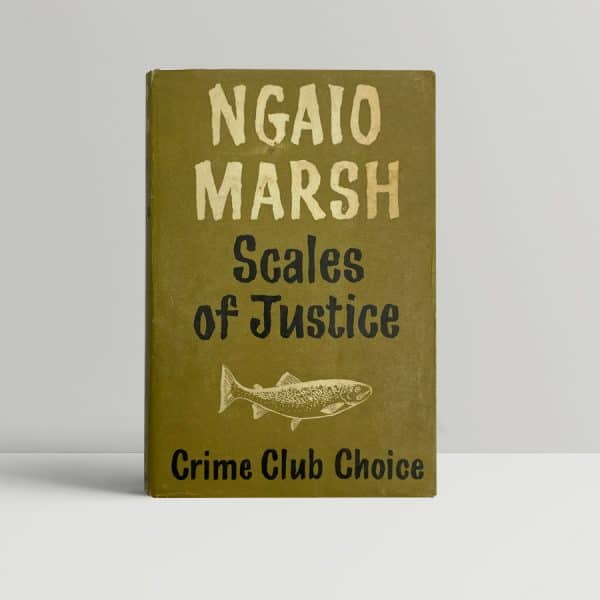 ngaio marsh scales of justice first ed1