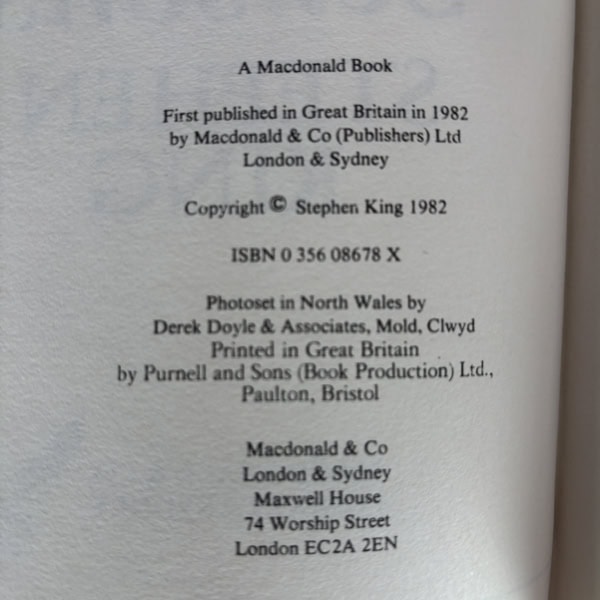 stephen king different seasons first uk ed 2