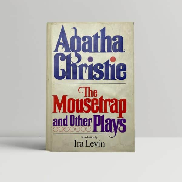 agatha christie mousetrap and first ed1
