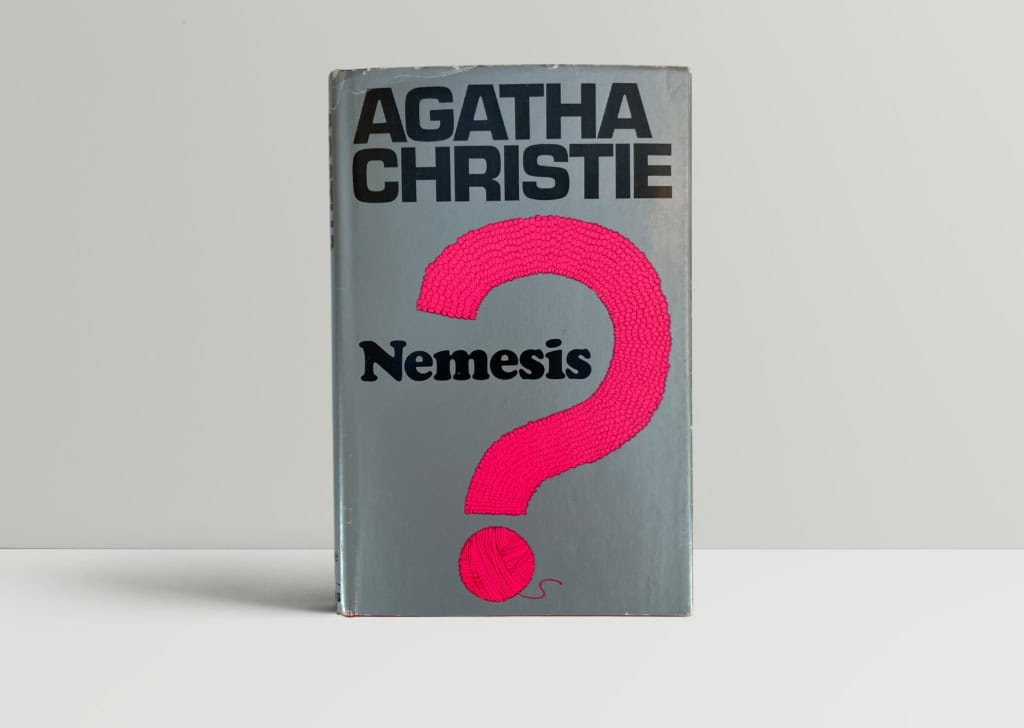 agatha christie nemesis signed pic first edition1