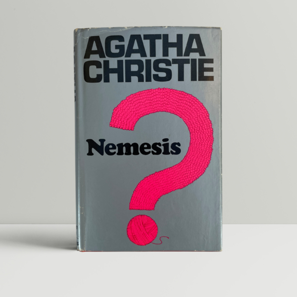 agatha christie nemesis signed pic first edition1