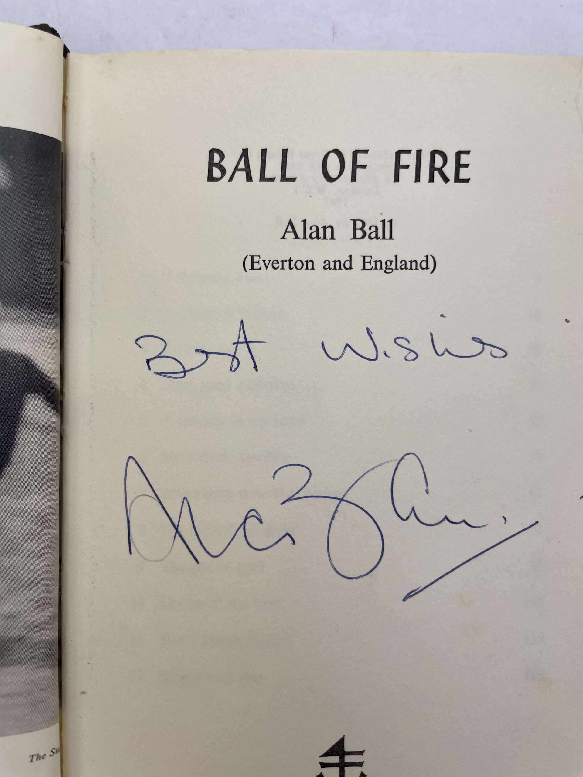 alan ball ball of fire signed first ed2