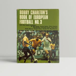 bobby charltons book of european football signed first1
