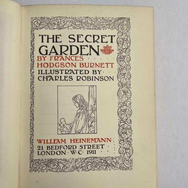 frances hodgson burnett the secret garden first2