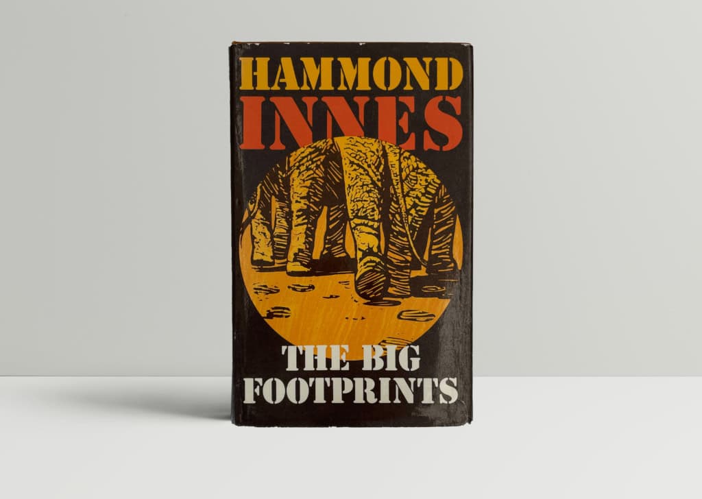 hammond innes the big footprints signed first1