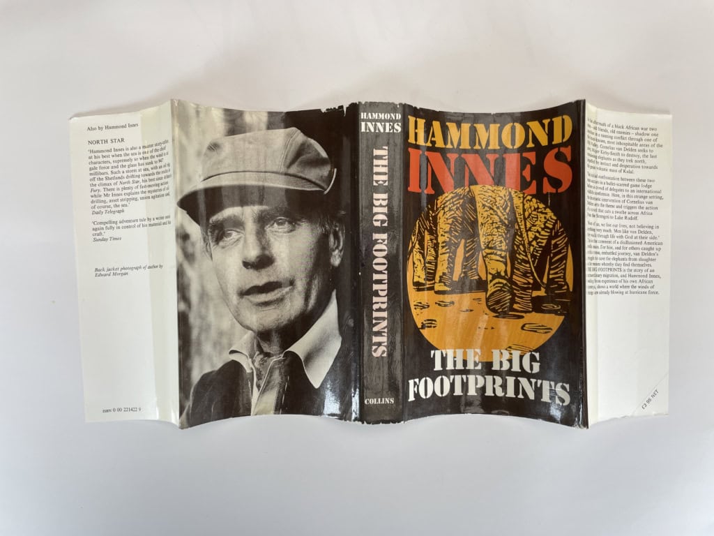 hammond innes the big footprints signed first5