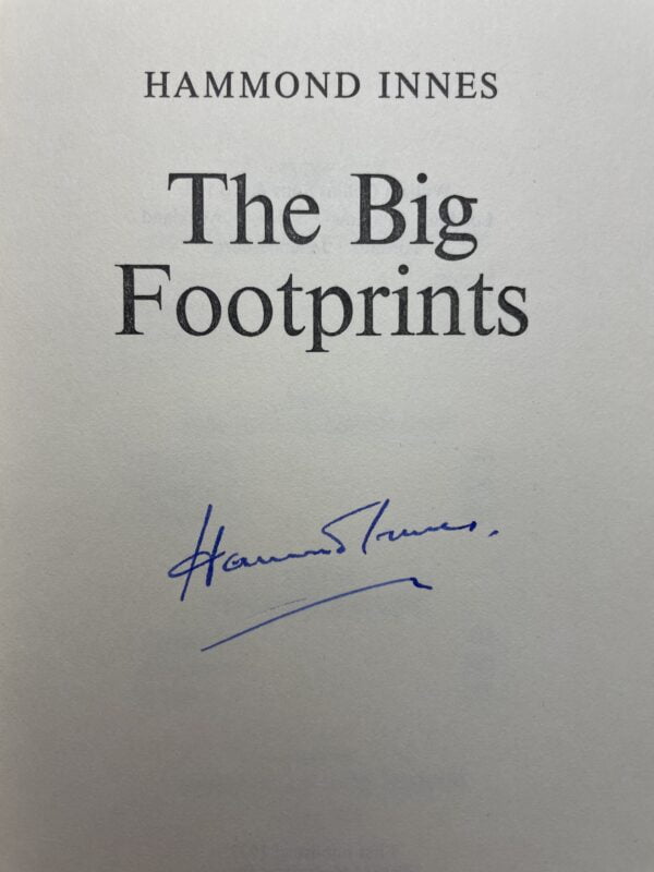 hammond innes the big footprints signed first edition2