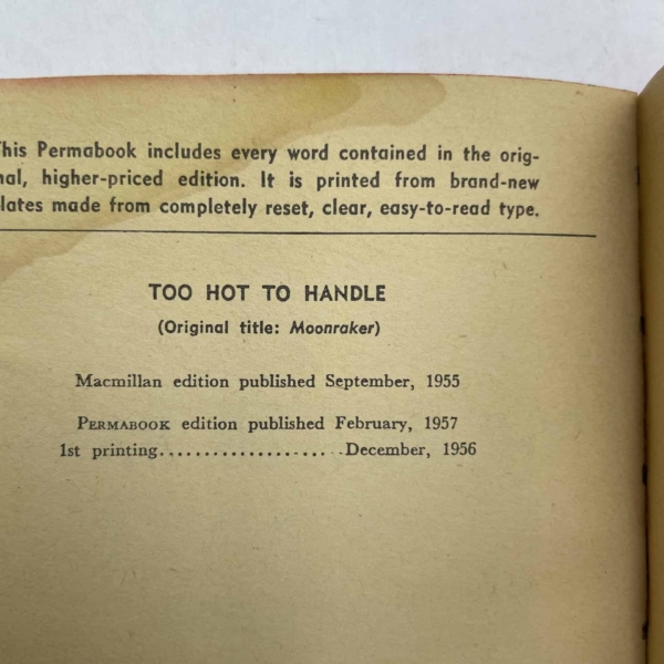 ian fleming too hot to handle first edition2