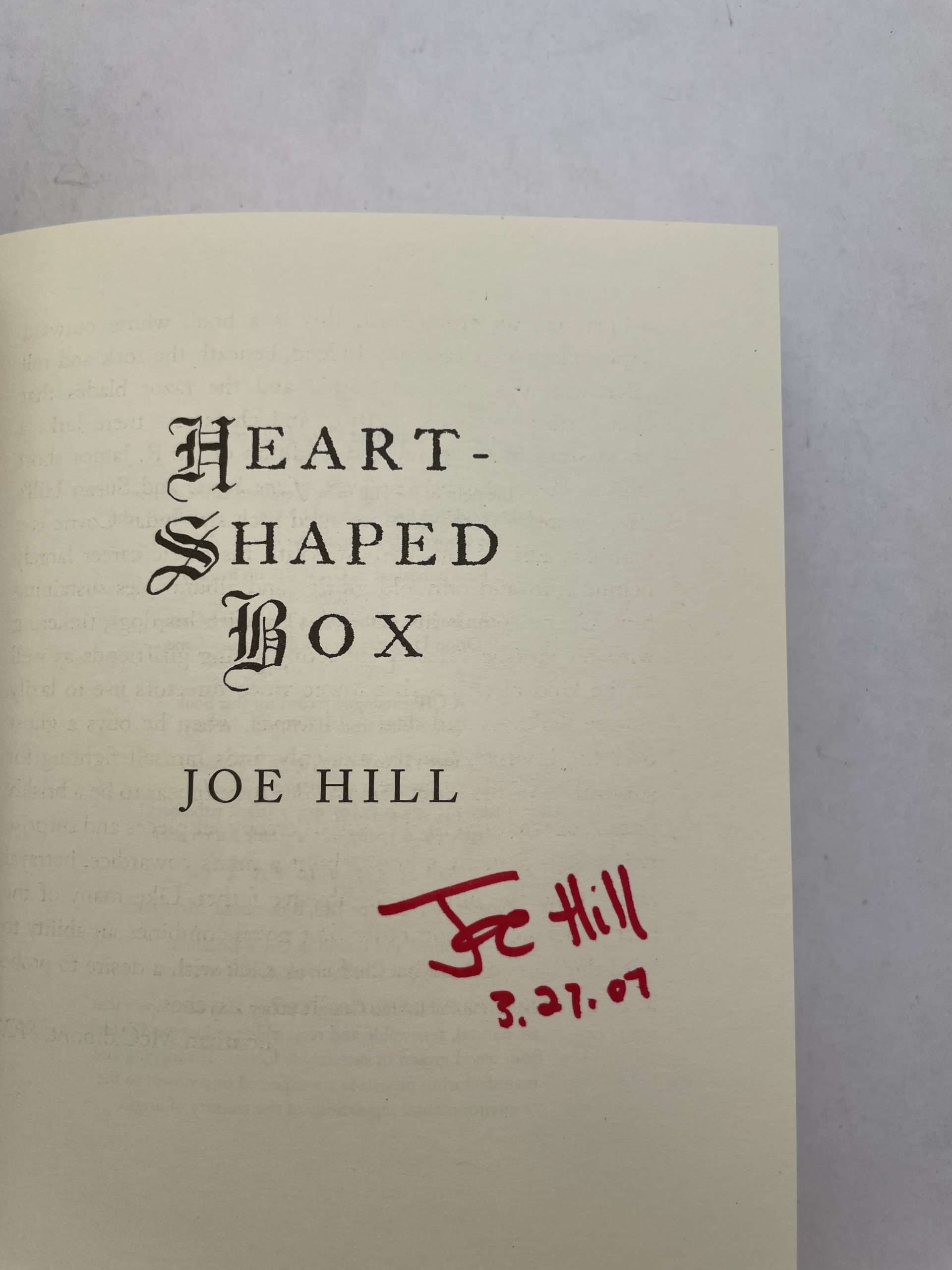 joe hill heart shaped box with proof signed2