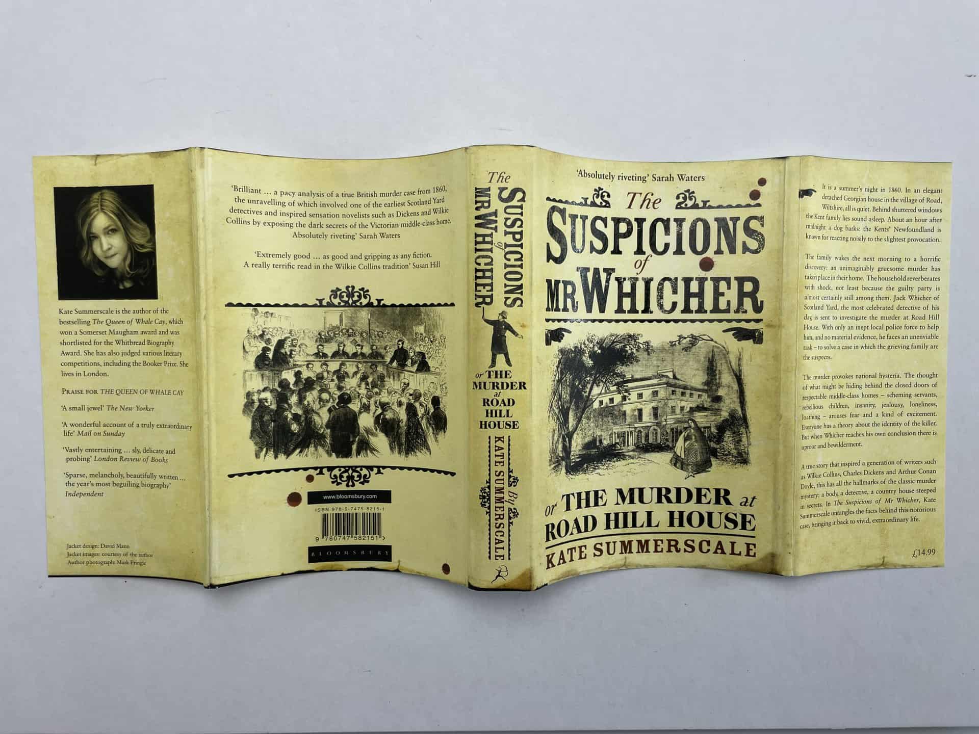 kate summersclae the suspicious mr whicher first ed4