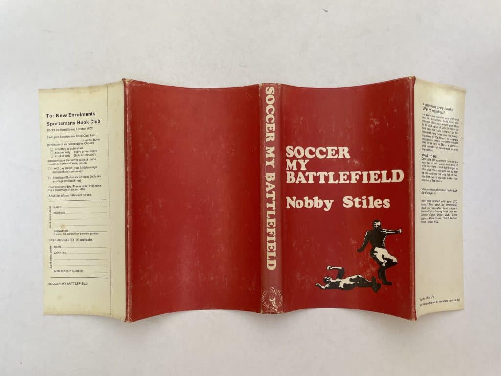 nobby stiles soccer my battlefield signed5