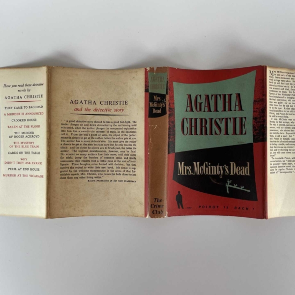 agatha christie mrs mcgintys dead firstedi4