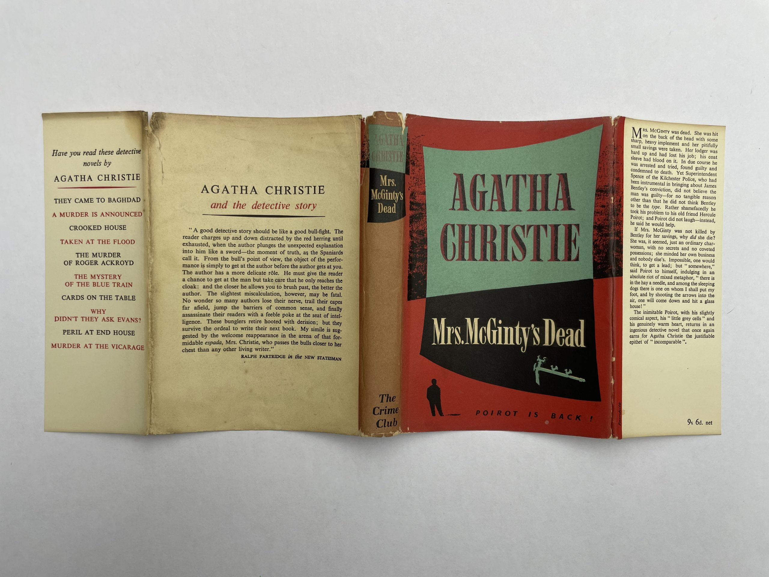 agatha christie mrs mcgintys dead firstedi4