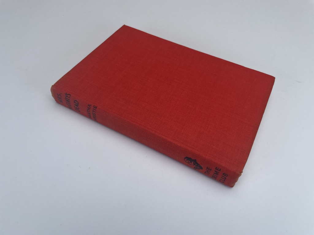 agatha christie mrs mgintys dead first ed 3