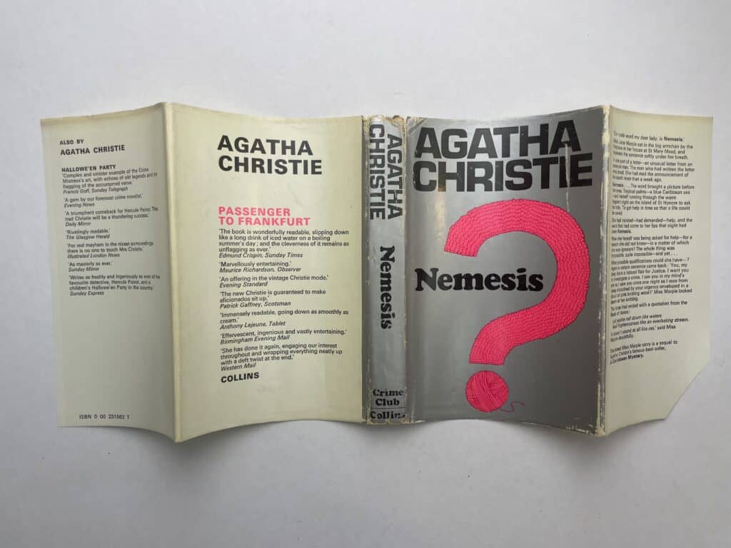 agatha christie nemesis first 4