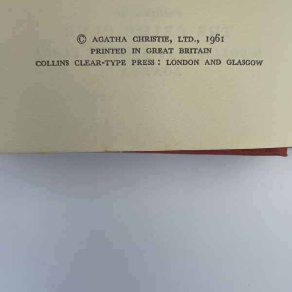 agatha christie the pale horse first ed 2