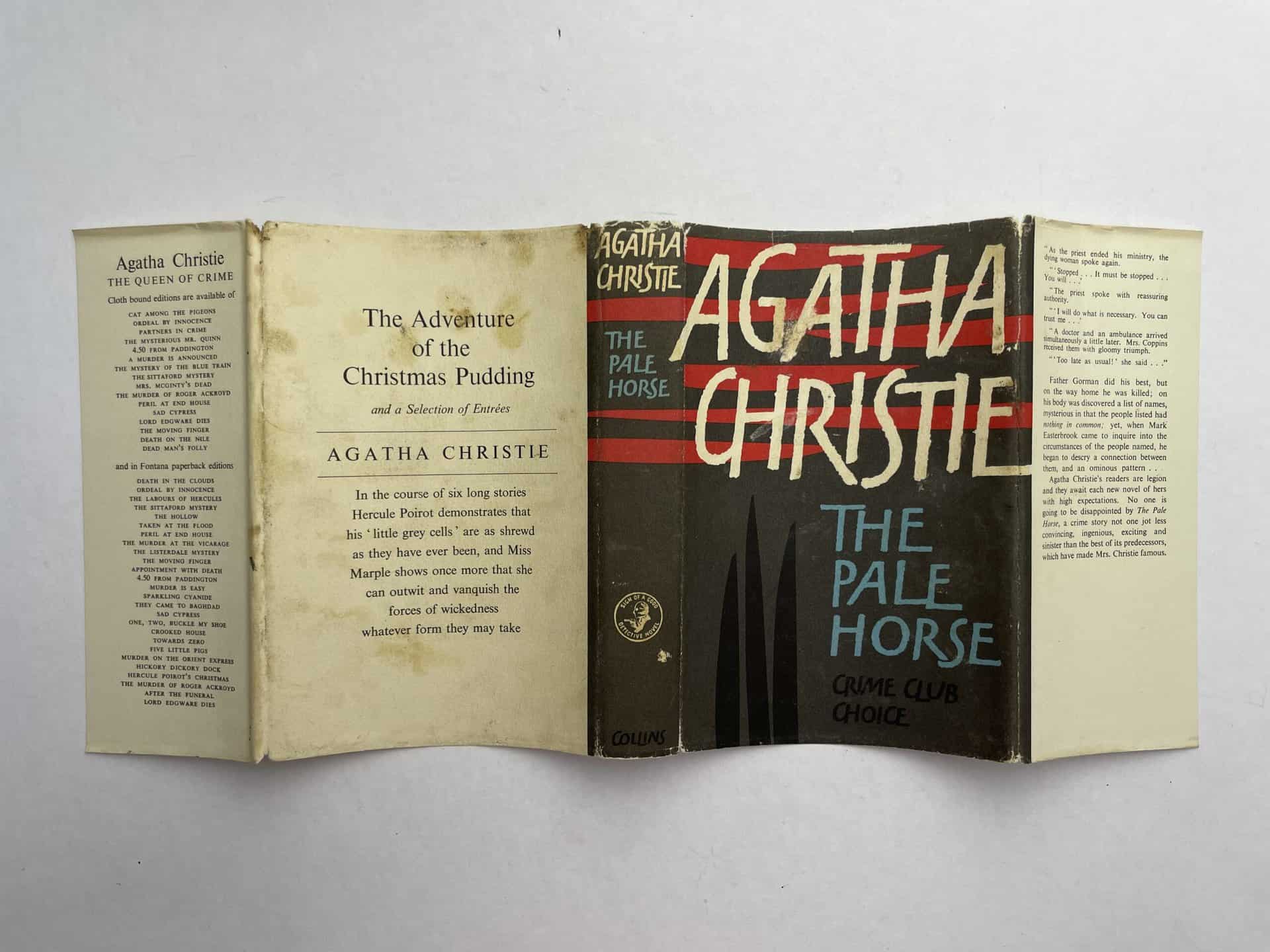 Agatha Christie The Pale Horse First UK Edition 1961