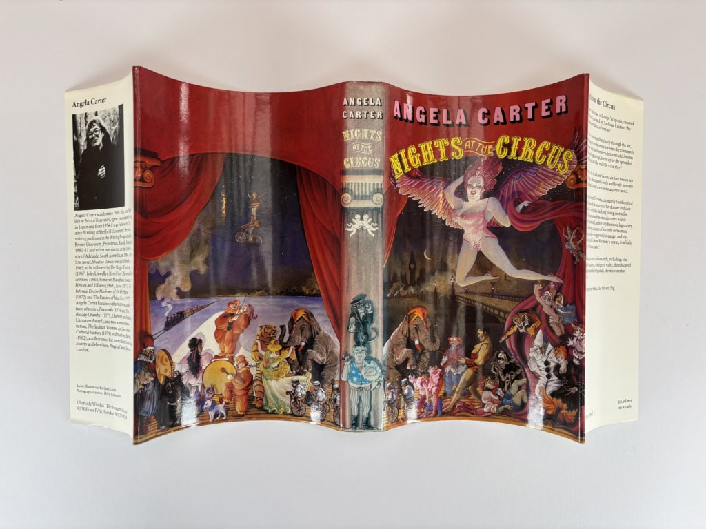angela carter nights at the circus signed first 5