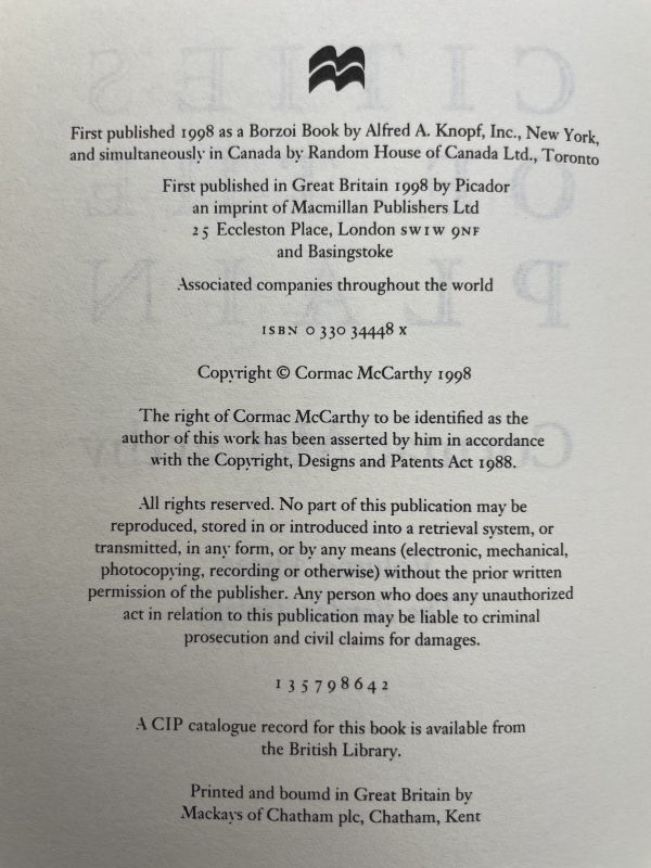 cormac mccarthy trilogy4