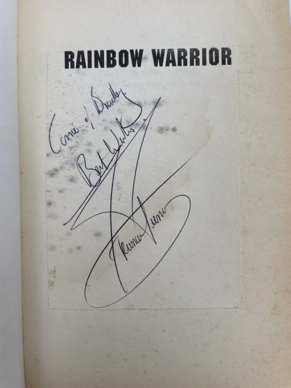francois pienaar rainbow warrior signed sa paperback2