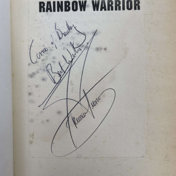 francois pienaar rainbow warrior signed sa paperback2