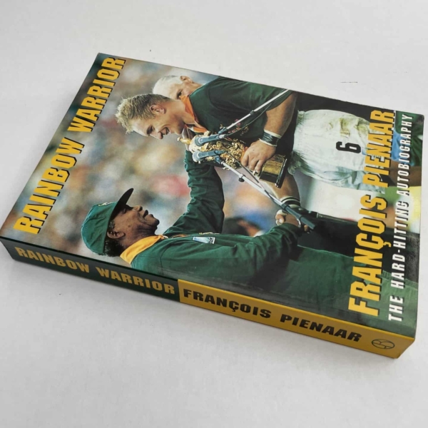 francois pienaar rainbow warrior signed sa paperback4