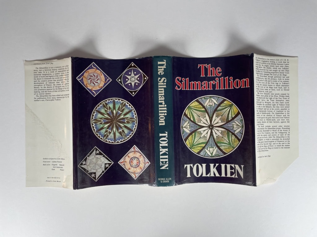 jrr tolkien the silmarillion first price clipped first 4