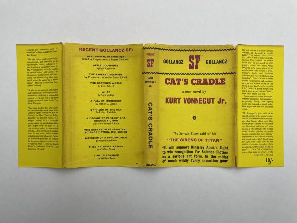 kurt vonneguy cats cradle first ed4