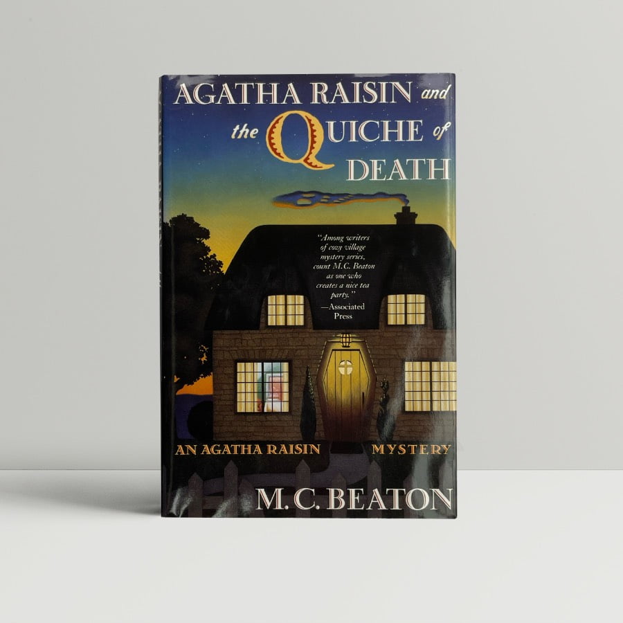mc beaton agatha raisin and the quiche of death first us first1