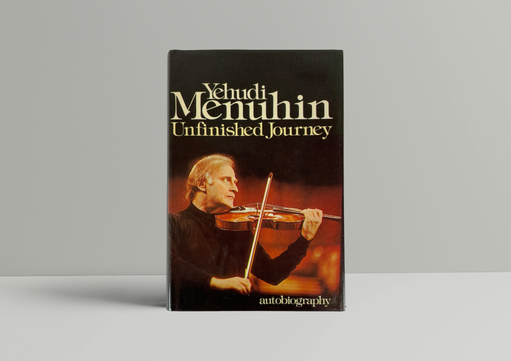 yehudui menuhin unfinished journey signed first 1