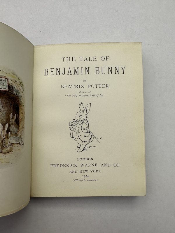 beatrix potter the tale of benjamin bunny first2