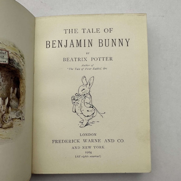 beatrix potter the tale of benjamin bunny first2