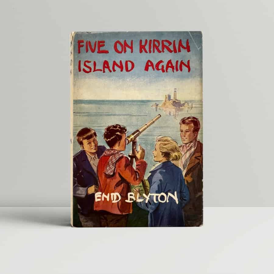 enid blyton five on kirrin island again first ed1