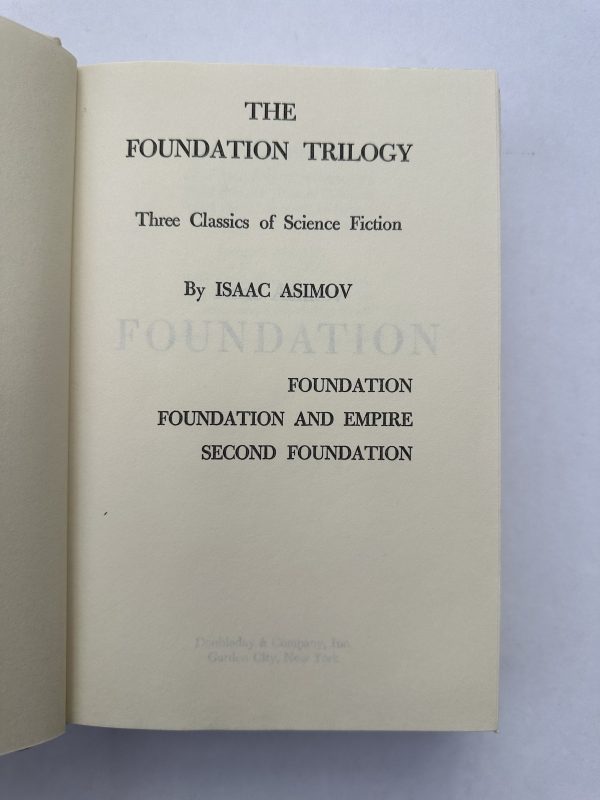 issac asimov the foundation trilogy first2