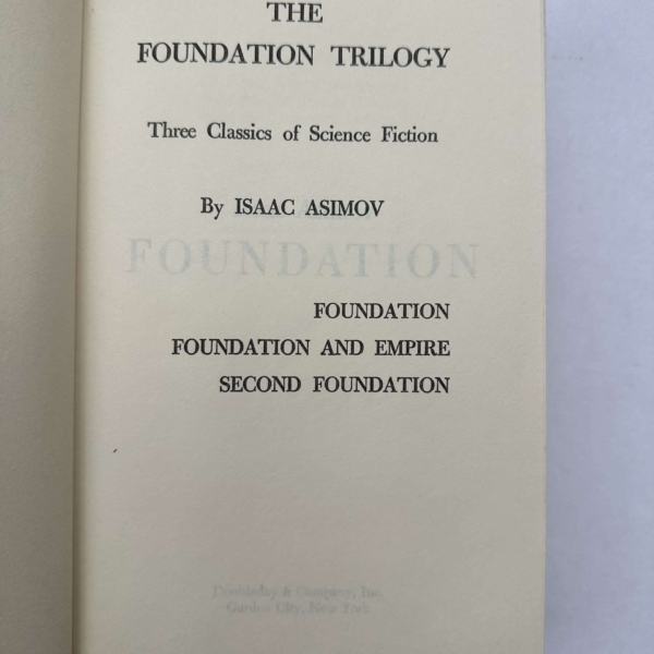 issac asimov the foundation trilogy first2