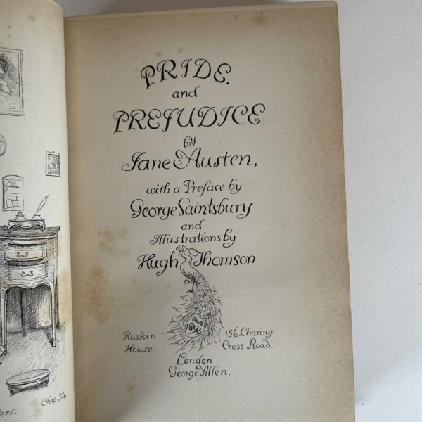 jane austen pride and predjudice first illustrated 2