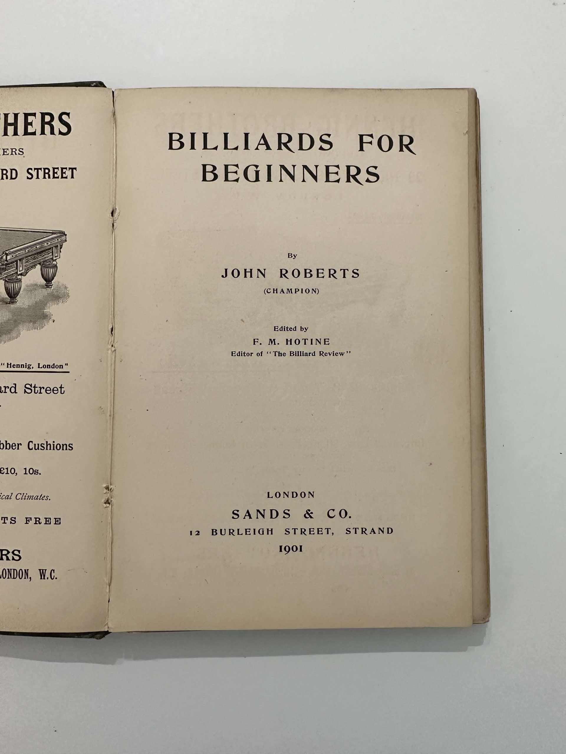 john roberts billiards for beginners first2