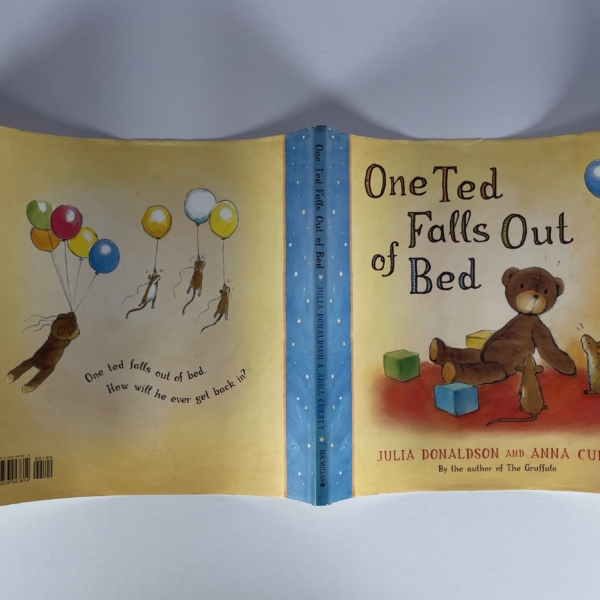 julia donaldson one ted falls out of bed first wrapper4