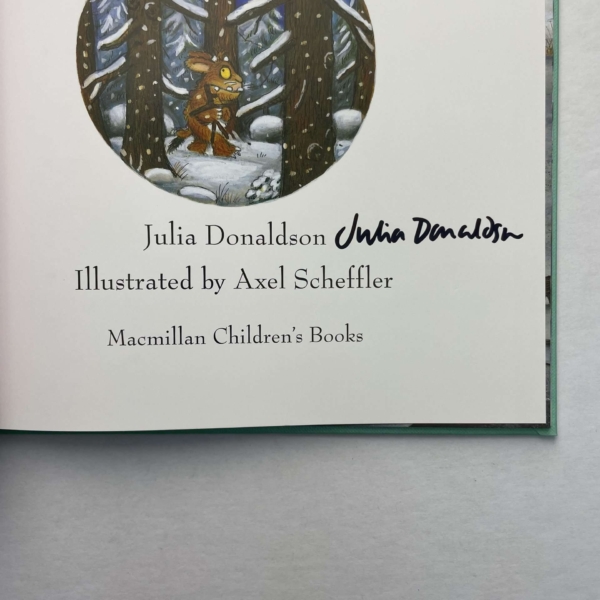 julia donaldson the gruffalo and child signed boxed4