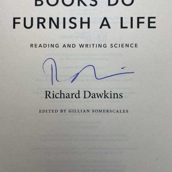 richard dawkins books do furnish a life signed first2